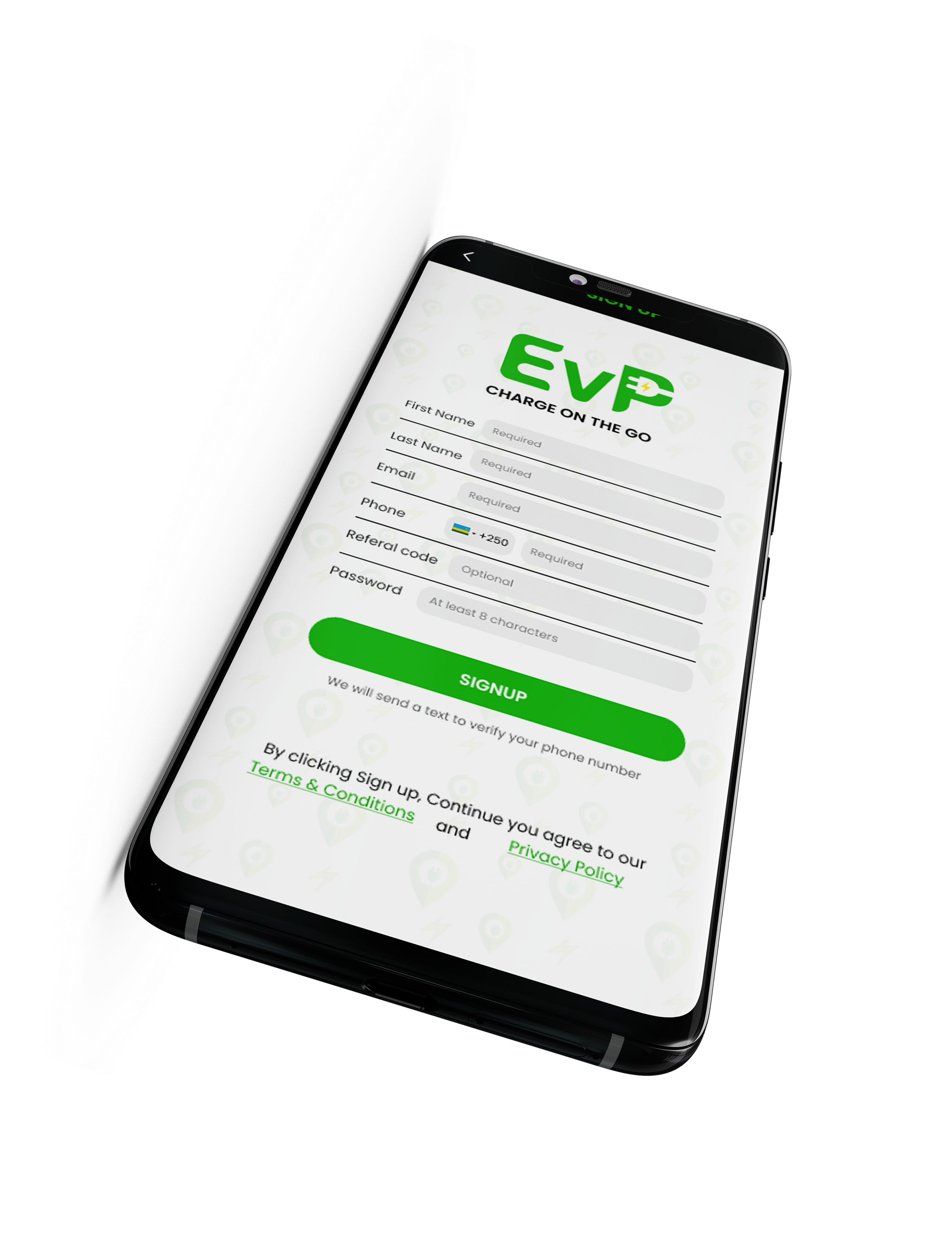 EVP App Screenshot